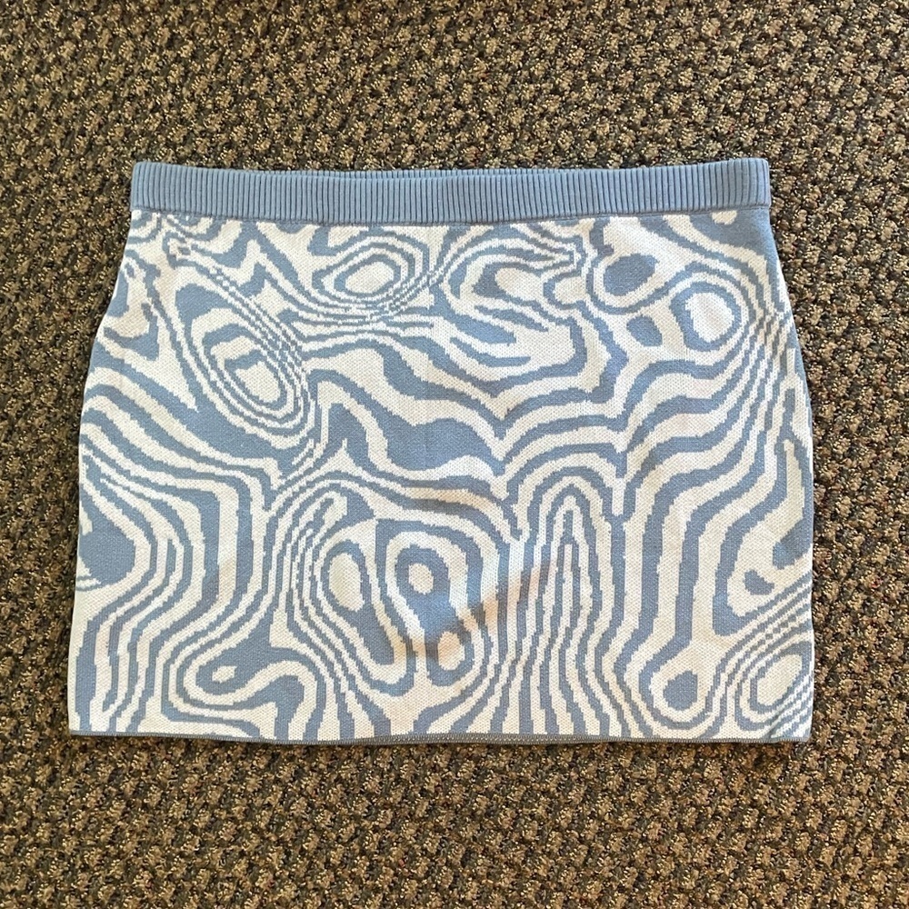NWT Psychedelic Sweater Skirt Size XL
